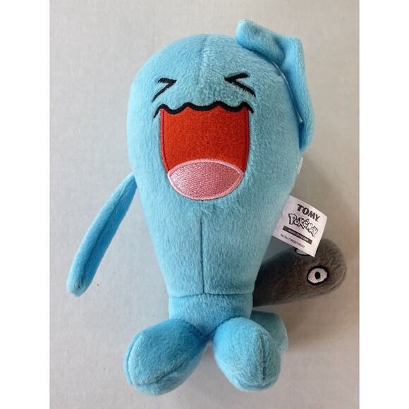 Nintendo Pokemon TOMY Wobbuffet Plush Toy 8" Doll Official 2016 Stuffed Animal - Picture 5 of 10